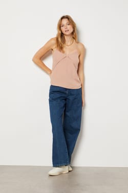 Lace Neckline Camisole;${refinementColor}