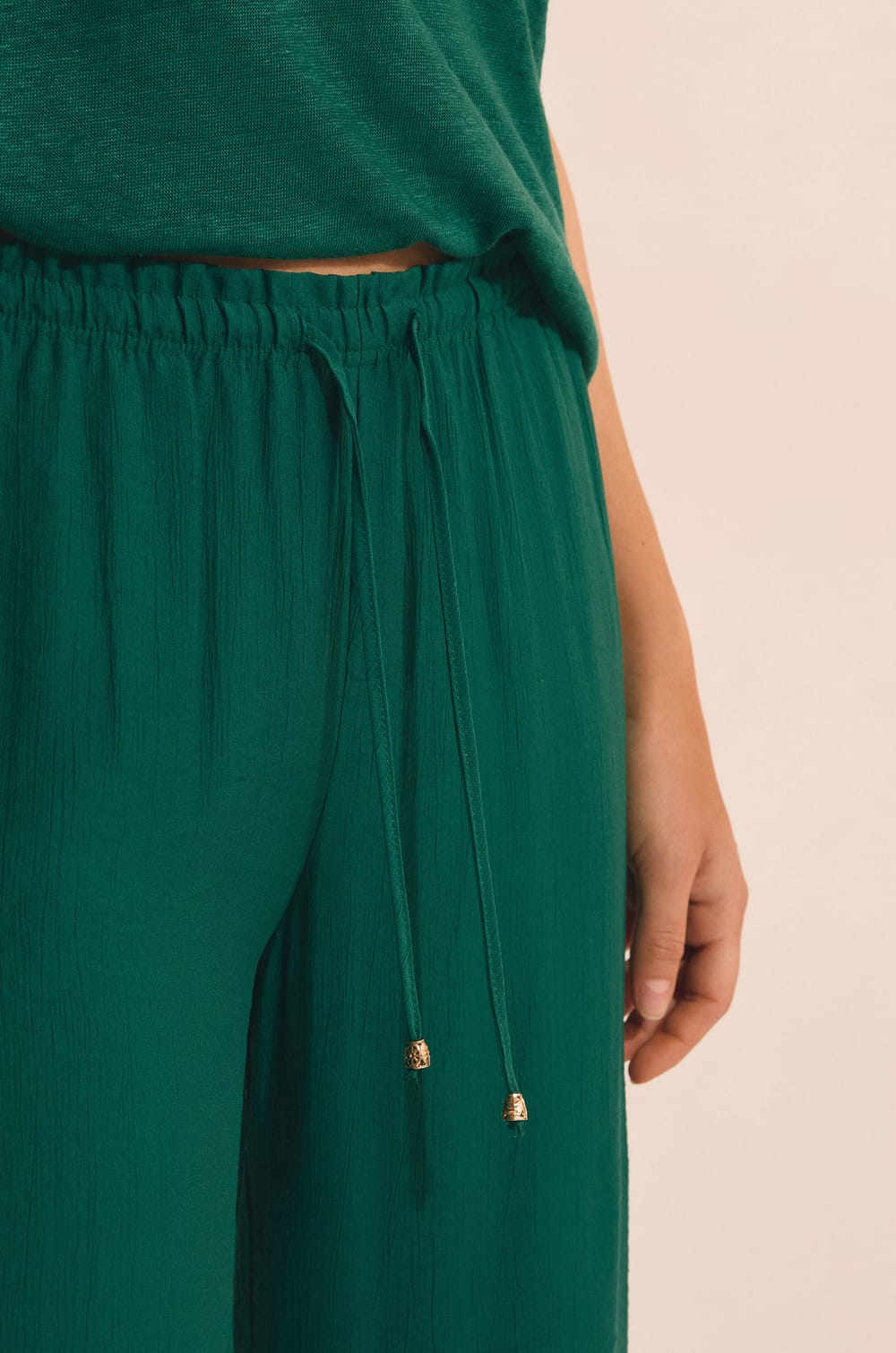 Pantalon de pyjama &eacute;lastiqu&eacute;;${refinementColor}