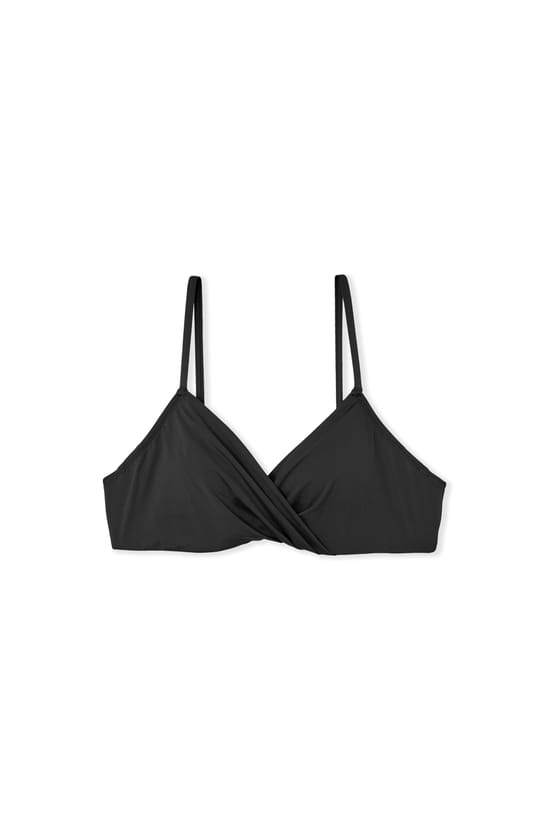 Underwired Triangle Bikini Top;${refinementColor}