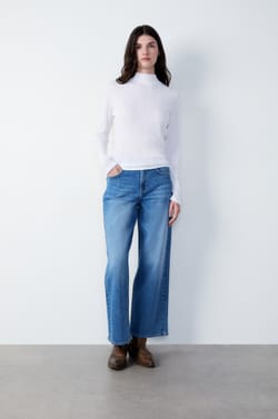 Pointelle Knit Top;${refinementColor}