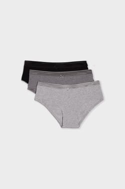 Lot de 3 shortys en coton;${refinementColor}