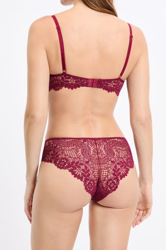 Braga culotte de encaje;${refinementColor}