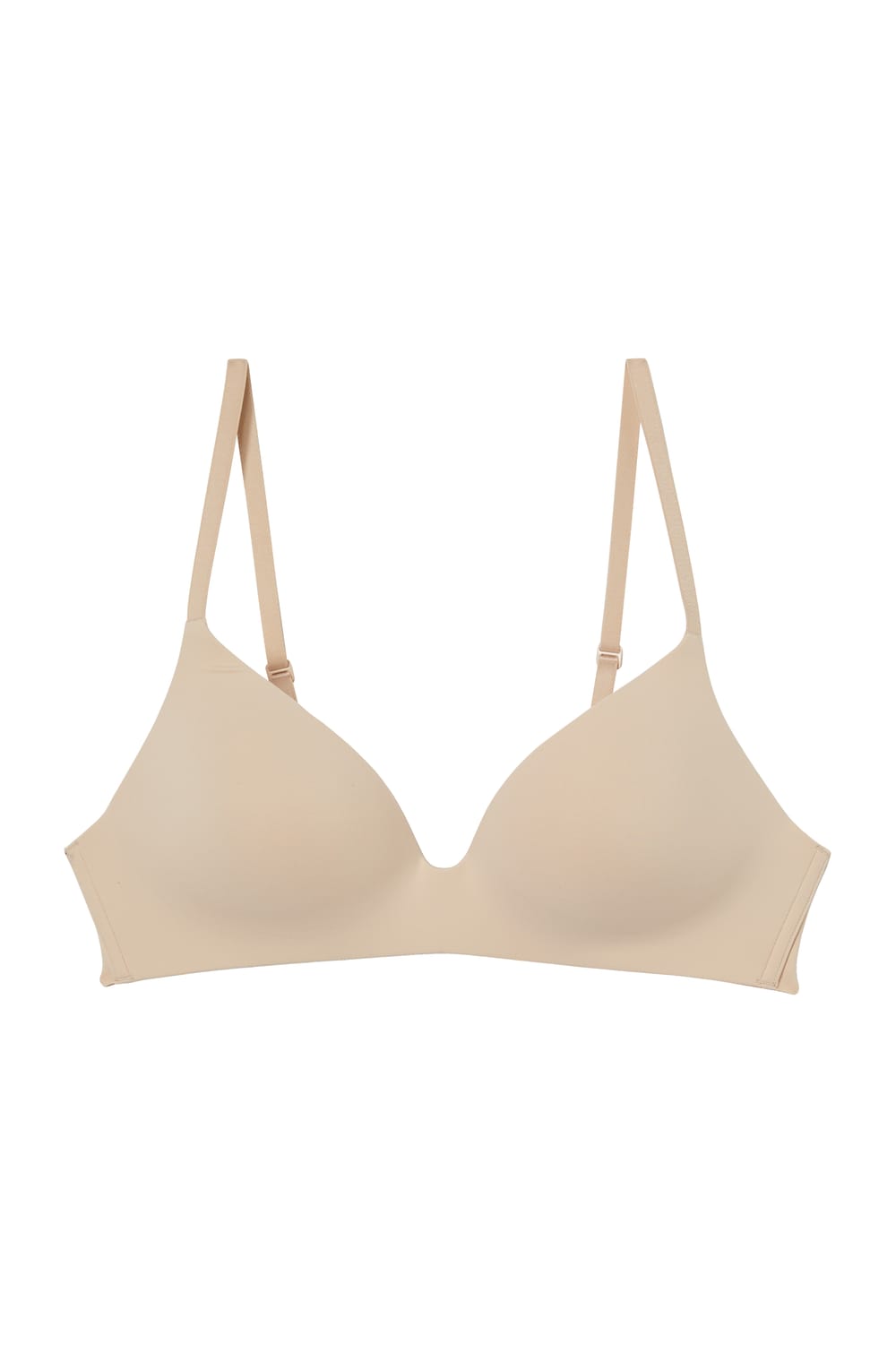 Soutien-gorge triangle sans armature en microfibre;${refinementColor}