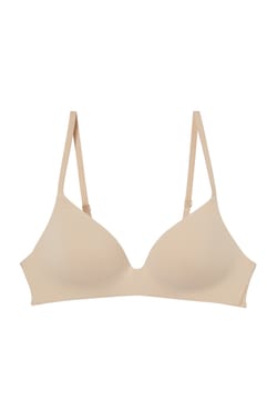 Soutien-gorge triangle sans armature en microfibre;${refinementColor}
