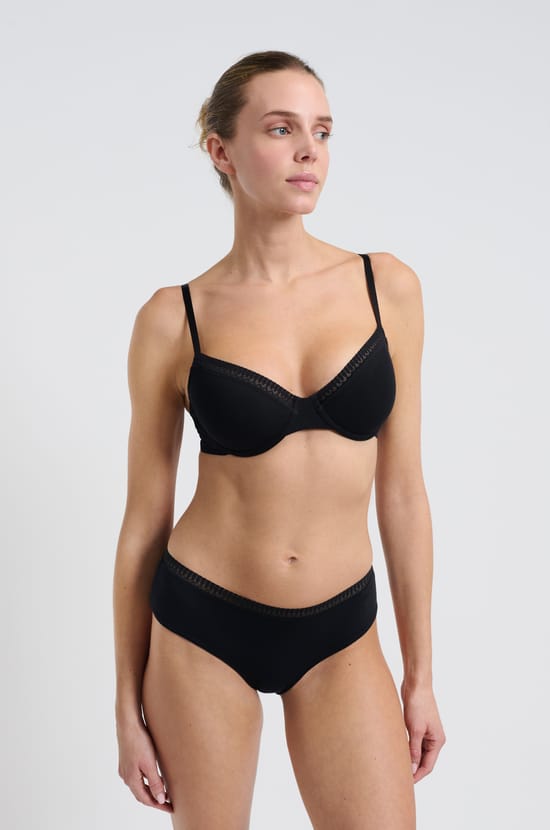 Soutien-gorge N.4 - Le coques fines en coton biologique;${refinementColor}