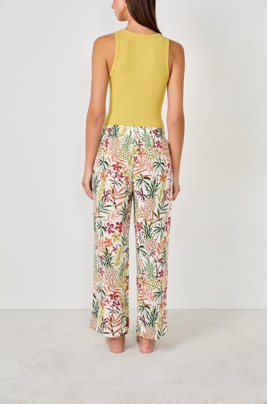 Pantalon de pyjama &agrave; imprim&eacute;s;${refinementColor}