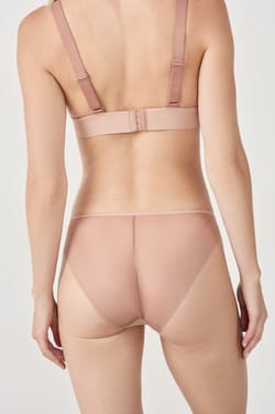 Culotte transparente en tulle;${refinementColor}