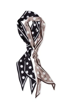 Foulard &agrave; pois;${refinementColor}