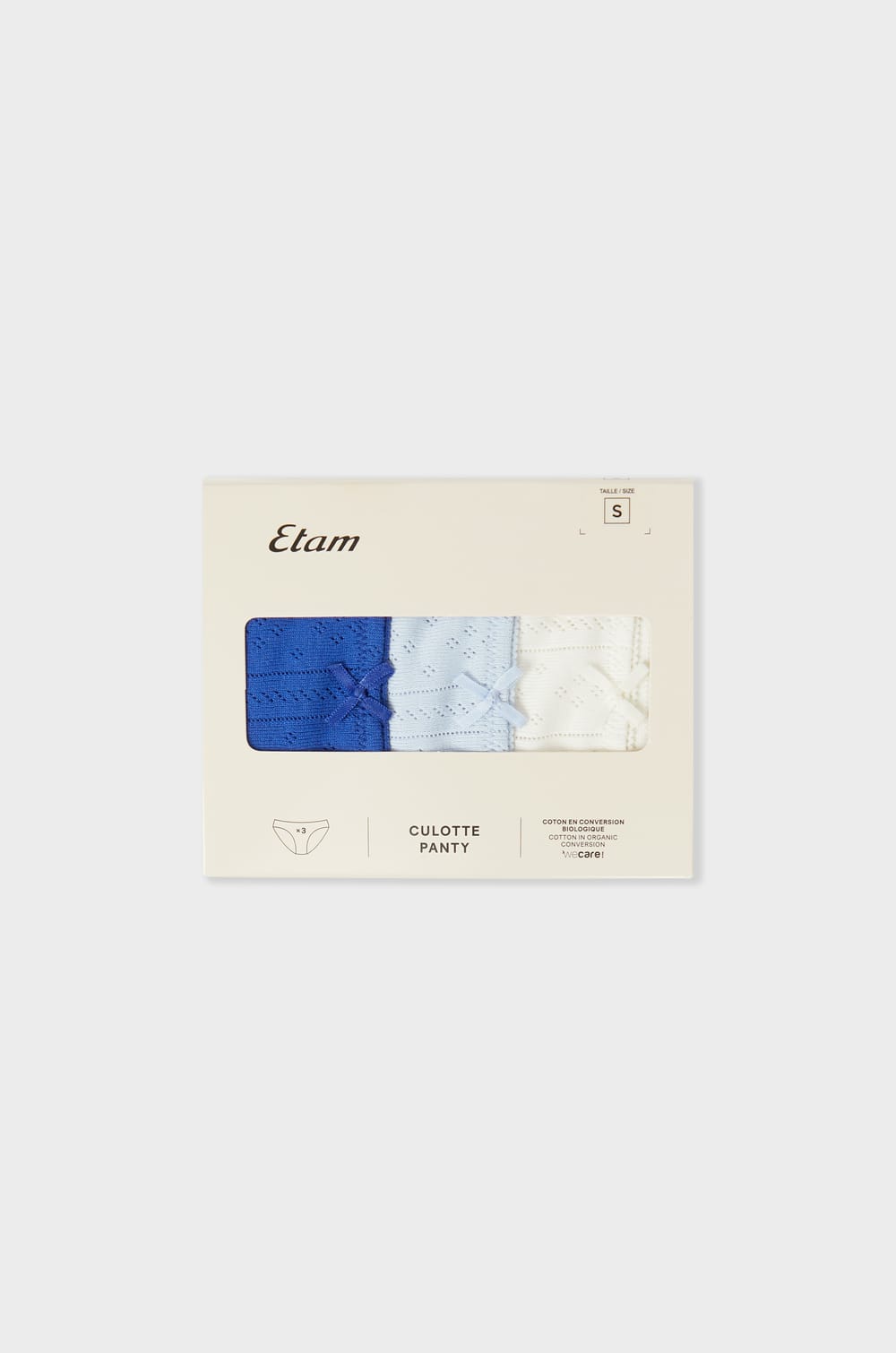 Lot de 3 culottes en coton;${refinementColor}