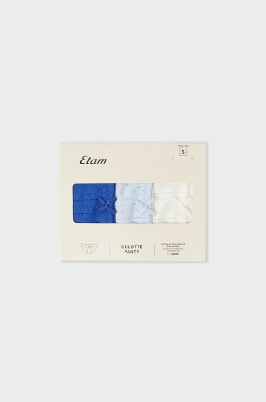 3er-Pack Baumwollslips;${refinementColor}