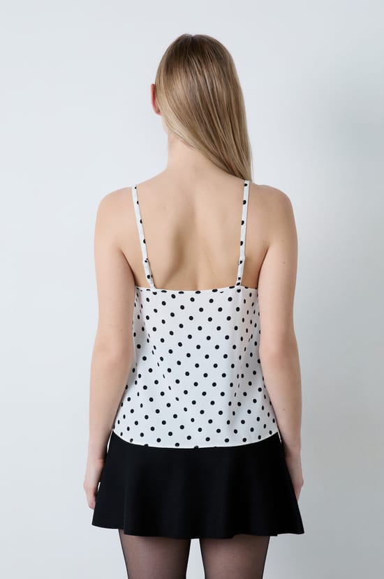 Polka Dot Camisole;${refinementColor}