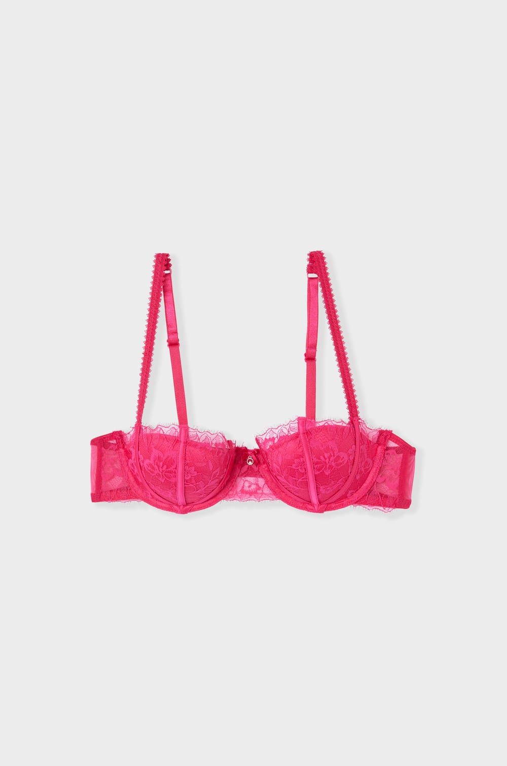 Balconette Lace Bra;${refinementColor}