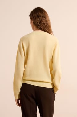 Pull col V 100% cachemire;${refinementColor}