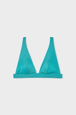 Iridescent Triangle Bikini Top;${refinementColor}