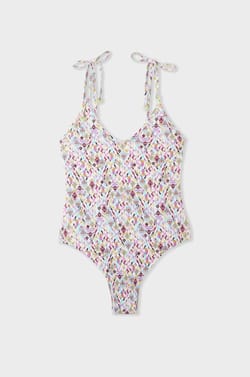 Maillot de bain 1 pièce à motifs;${refinementColor}