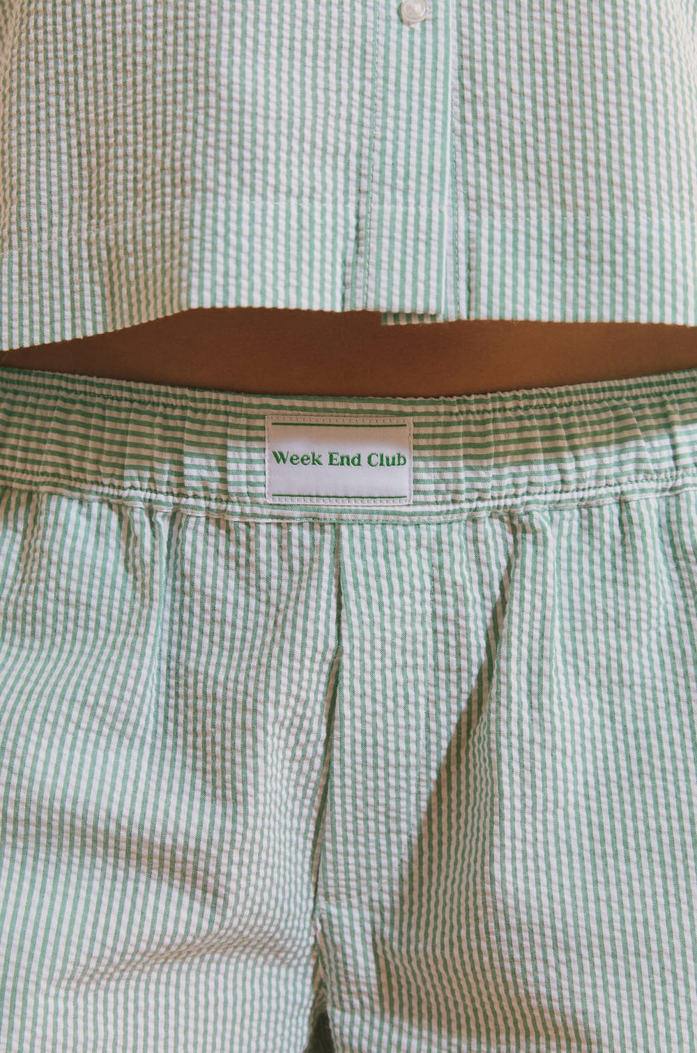 Pyjama Shorts with Cotton;${refinementColor}