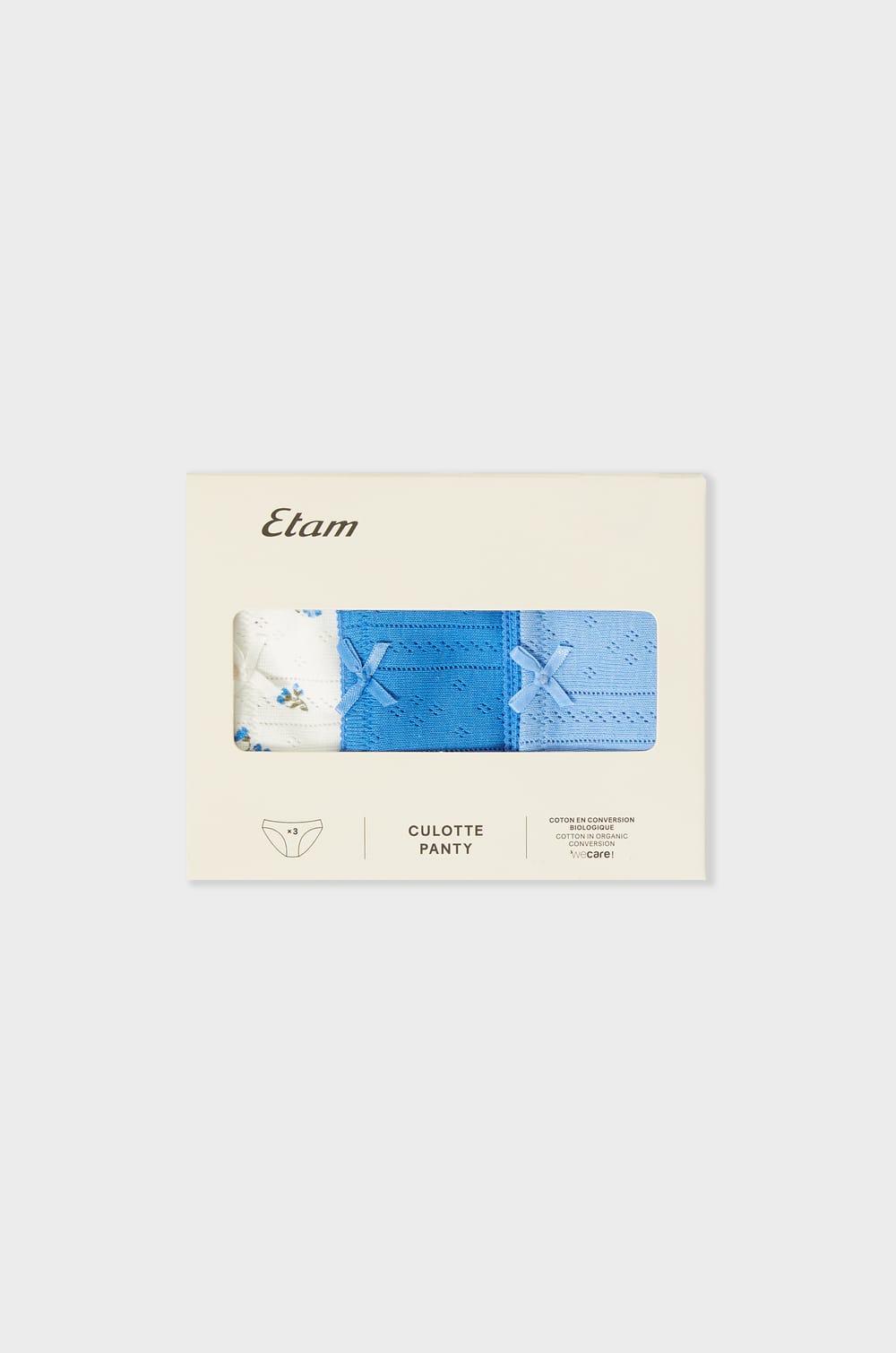 Pack of 3 Cotton Briefs;${refinementColor}