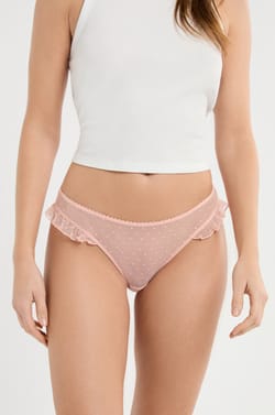 Tanga en tulle;${refinementColor}