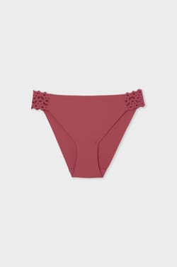 Microfibre and Lace Brief;${refinementColor}