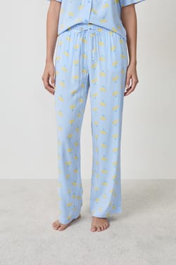 Pantalon de pyjama à imprimés;${refinementColor}