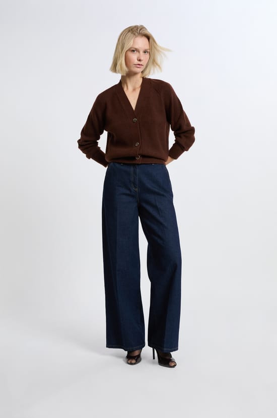 Long-sleeved cardigan;${refinementColor}