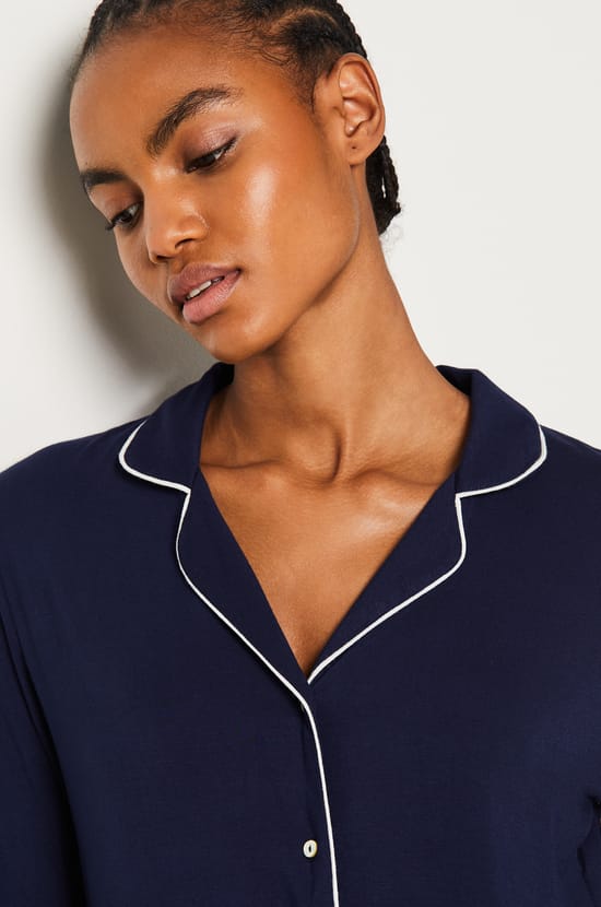 Chemise de pyjama manches longues;${refinementColor}