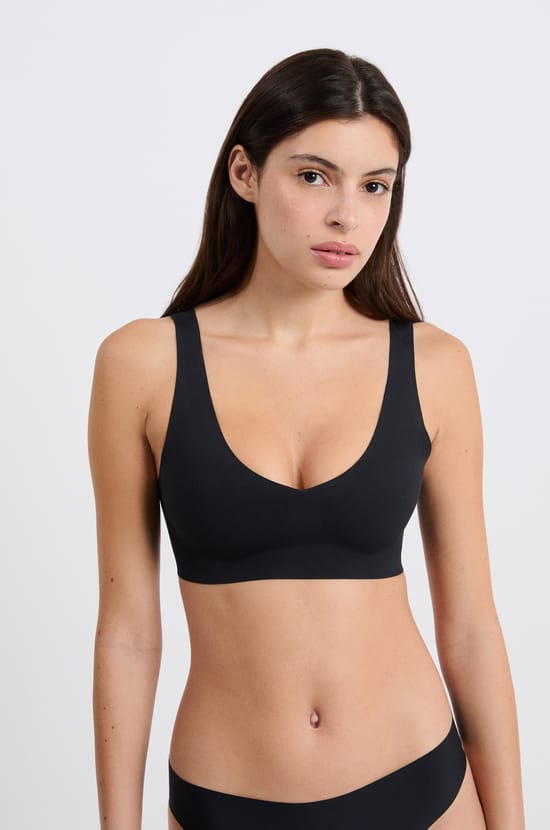 Microfiber Bralette;${refinementColor}