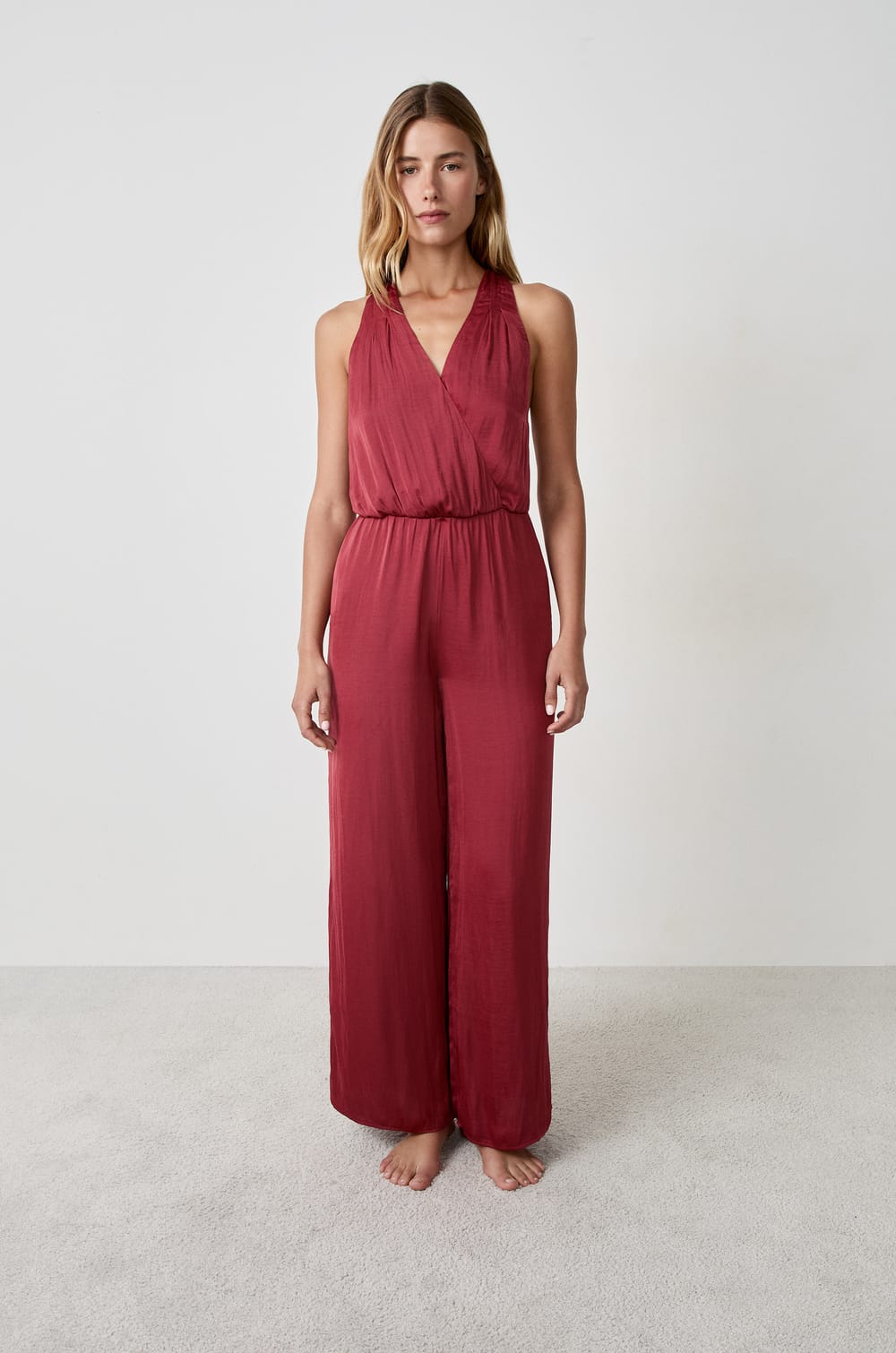 Satin Jumpsuit;${refinementColor}