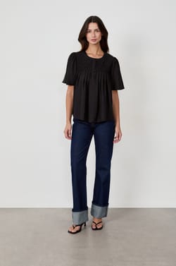 Blusa manga corta;${refinementColor}