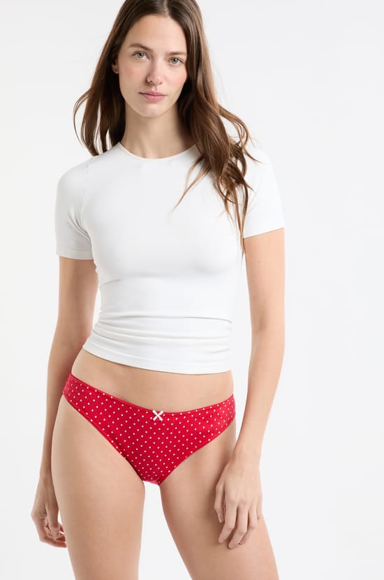 3er-Pack Baumwollslips;${refinementColor}