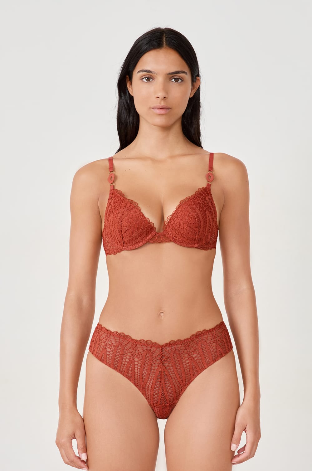 Shorty en dentelle;${refinementColor}