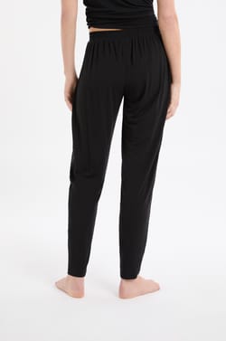 Pantal&oacute;n de pijama liso de modal;${refinementColor}