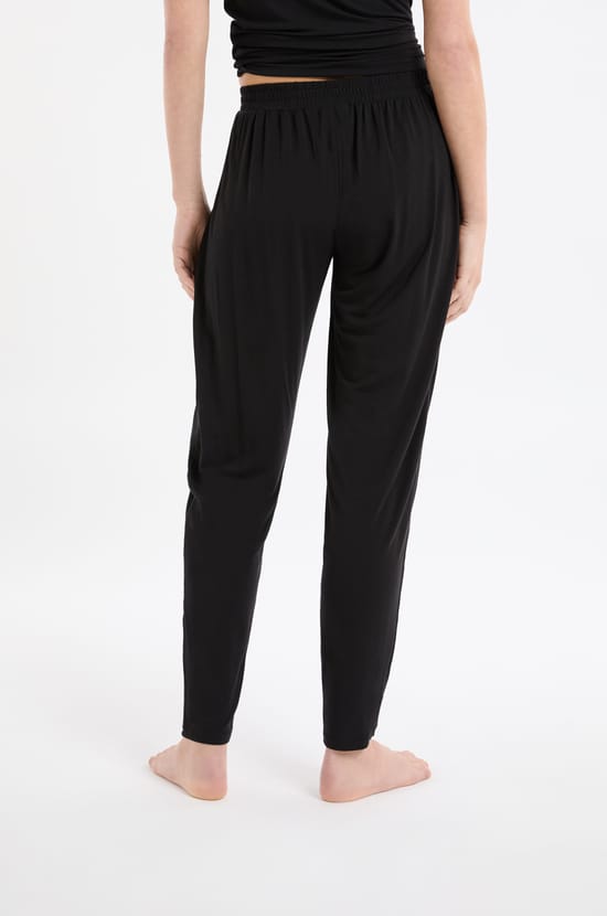 Pantal&oacute;n de pijama liso de modal;${refinementColor}