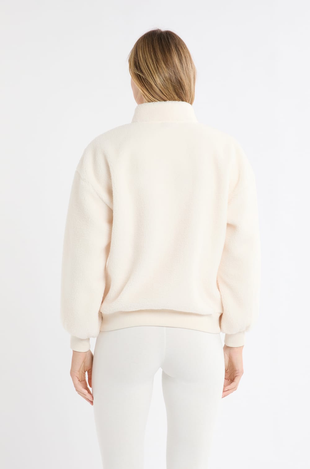 Sweatshirt effet polaire;${refinementColor}