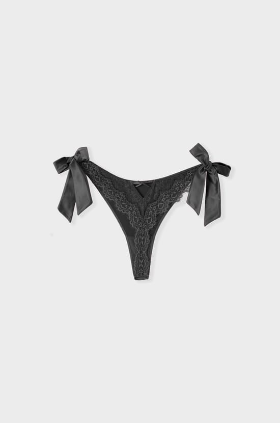 Embroidered Tanga with Bows;${refinementColor}
