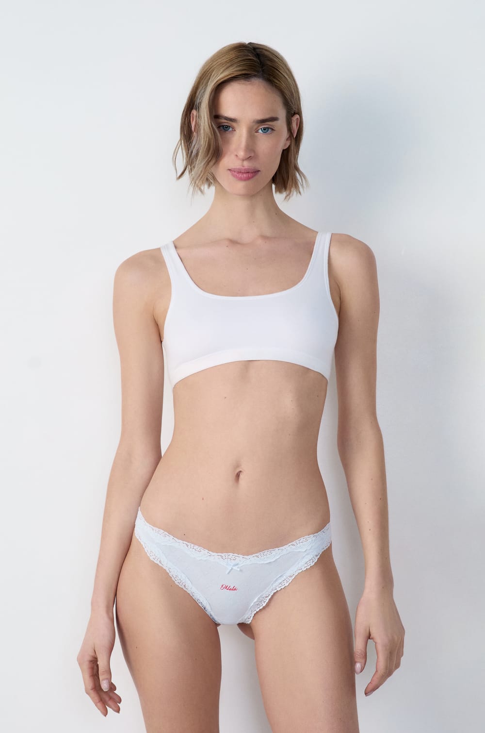 Printed Brazilian in Pointelle;${refinementColor}