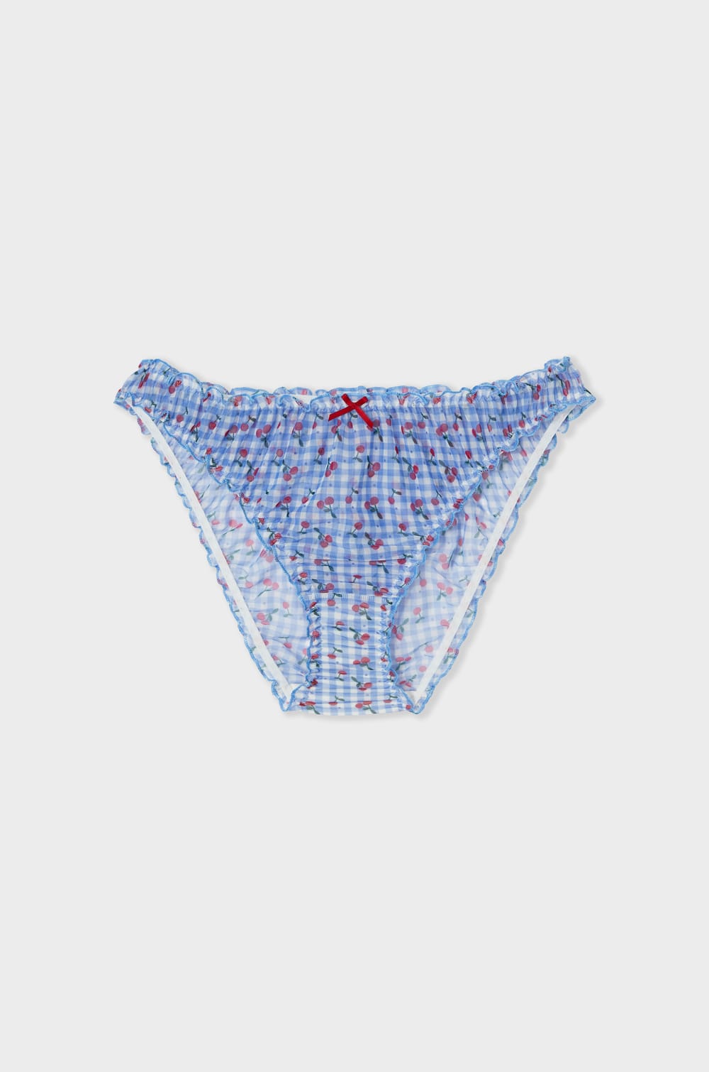 Printed bloomer briefs;${refinementColor}