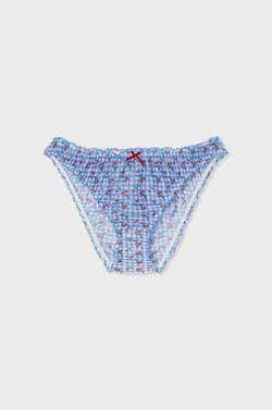 Printed bloomer briefs;${refinementColor}