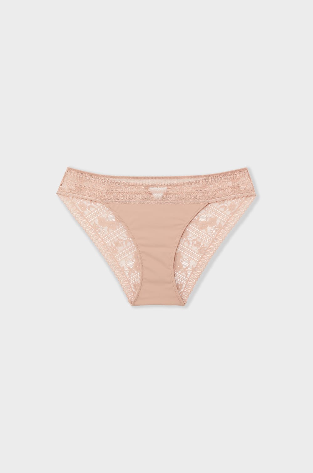Lace and Microfibre Briefs;${refinementColor}
