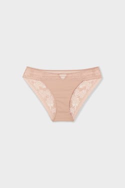 Lace and Microfibre Briefs;${refinementColor}