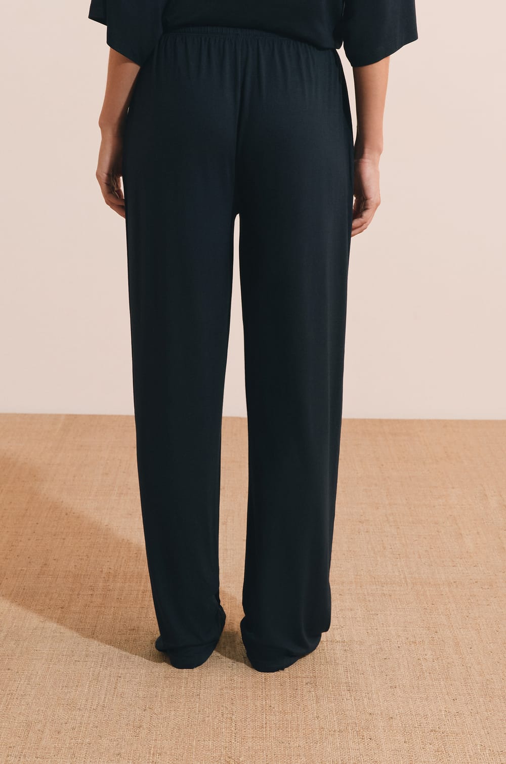 Pantalon de pyjama large &eacute;lastiqu&eacute;;${refinementColor}