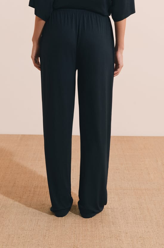 Pantalon de pyjama large &eacute;lastiqu&eacute;;${refinementColor}