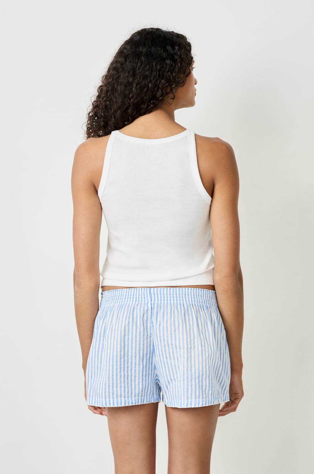 Lot de 2 shorts en coton;${refinementColor}