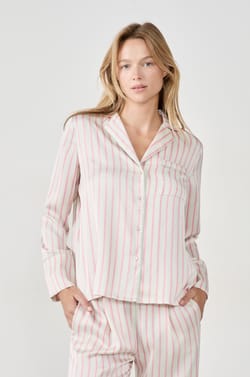 Ensemble de pyjama 2 pi&egrave;ces &agrave; rayures;${refinementColor}