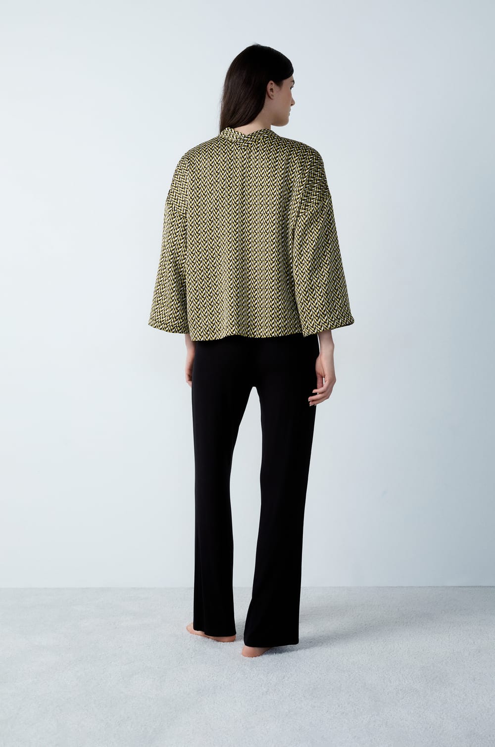 3-Piece Velvet Pyjama Set;${refinementColor}