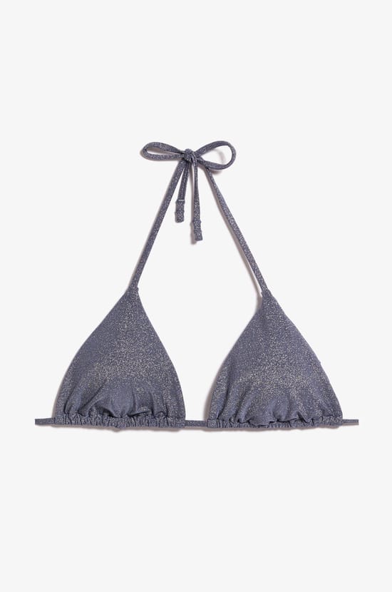 Iridescent Triangle Bikini Top;${refinementColor}