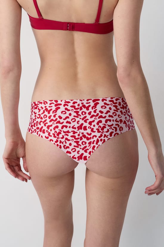 Seamless microfibre hipster with print;${refinementColor}