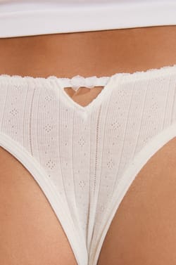 Tanga en coton;${refinementColor}