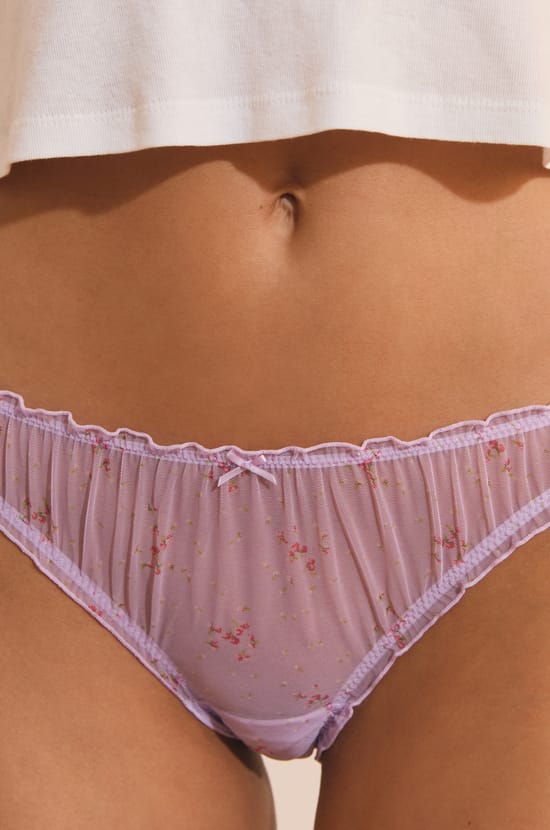 Culotte bloomer en tulle;${refinementColor}
