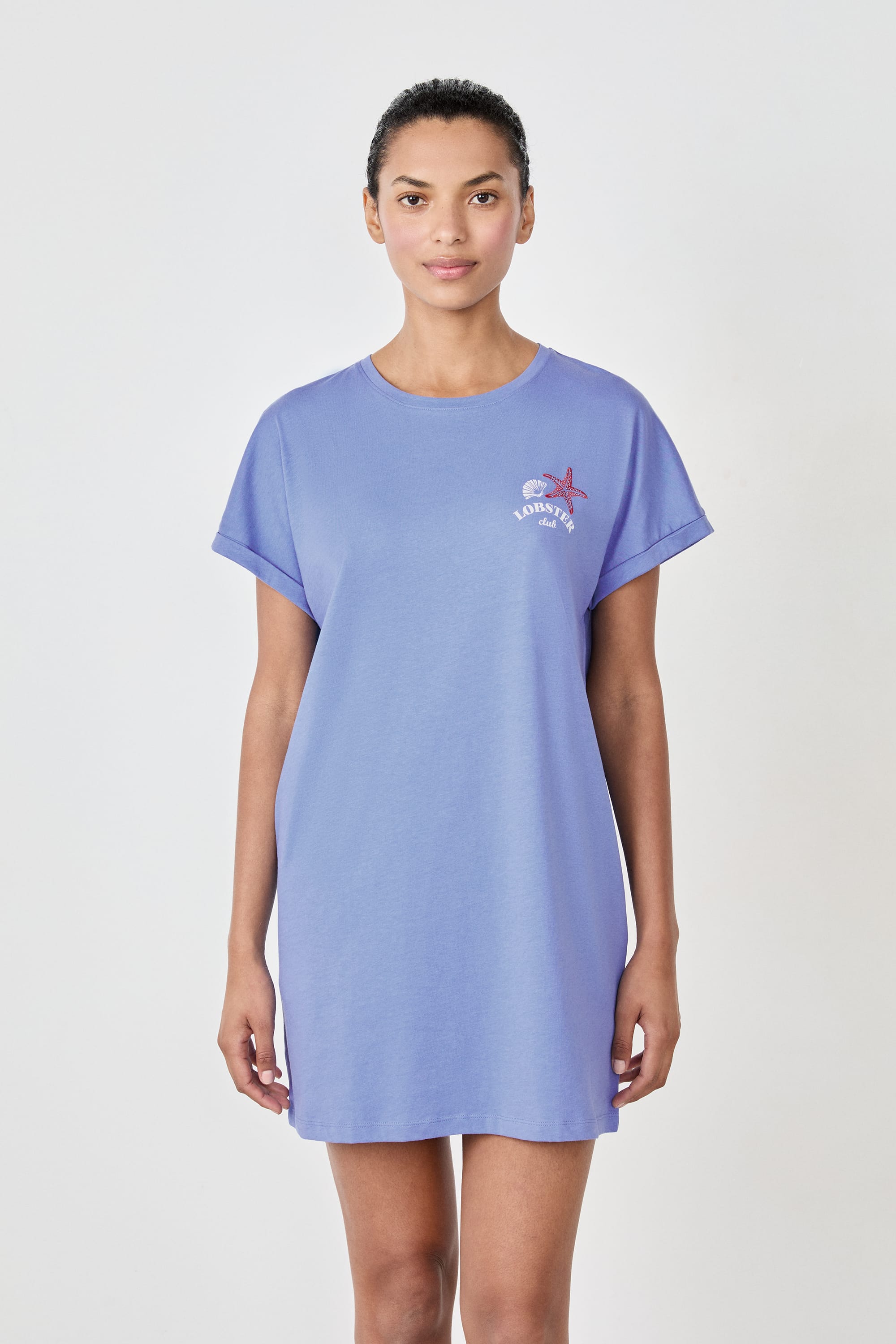 chemise de pyjama en coton